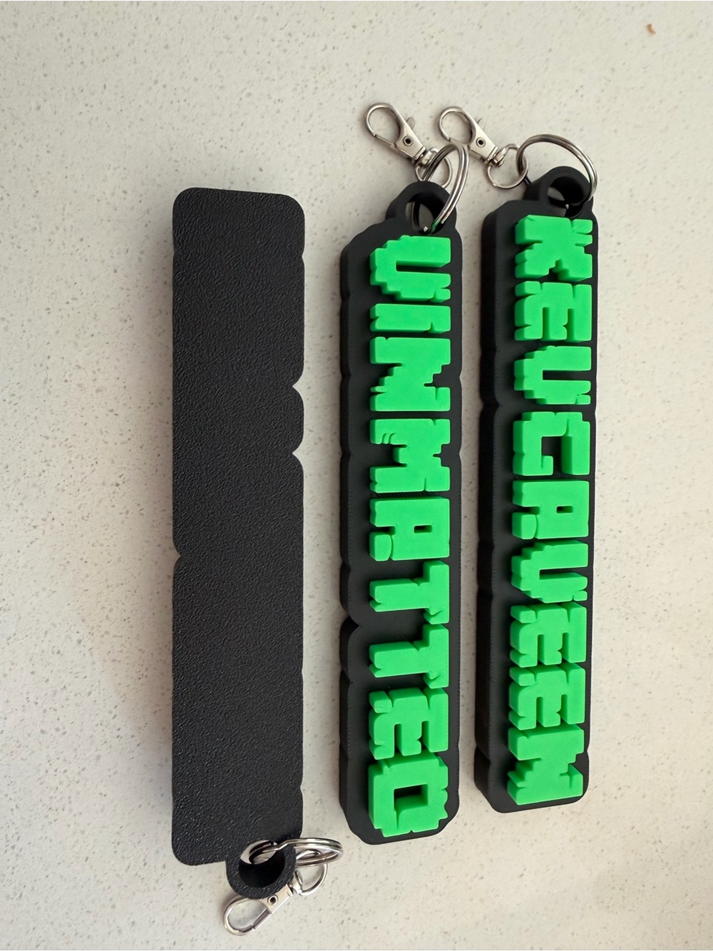 Minecraft Customized Keychains Names - Picture 4 of 6
